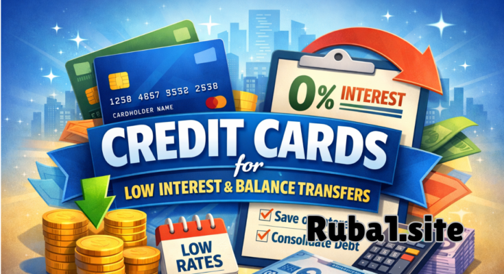 Low Interest Credit Cards for Balance Transfers in 2026